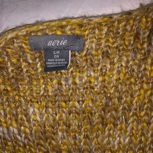 Yellow AE cardigan